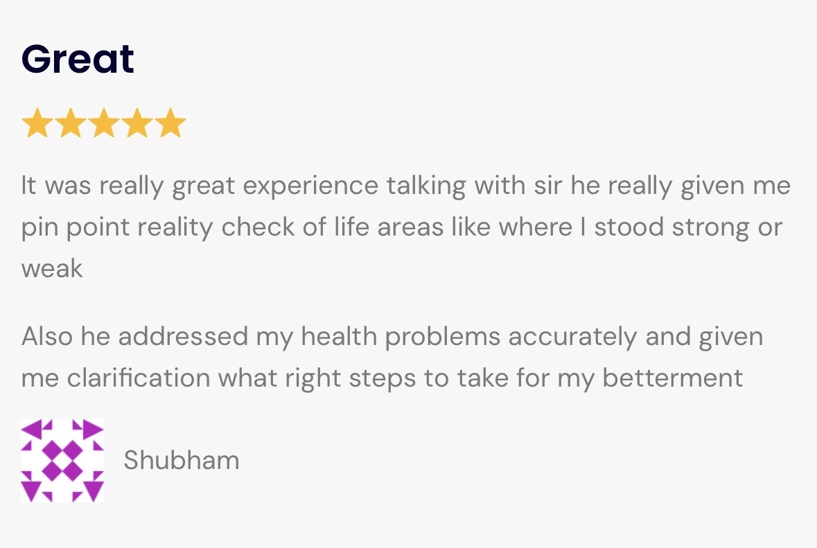 Shubham’s original Handwriting Analysis testimonial, part 1